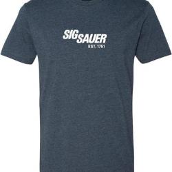 T-Shirt Sig Sauer Established Bleu - L