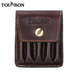 Tourbon Vintage Porte-Cartouches en Cuir