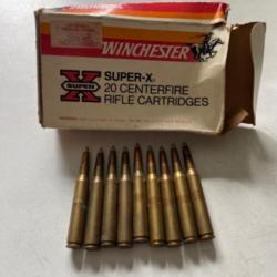 Munitions calibre 270 winchester 130gr Silvertip
