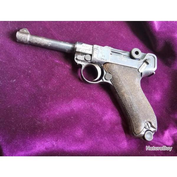 Pistolet Luger P08, DWM, cal. 9x19, 1917, Cat B
