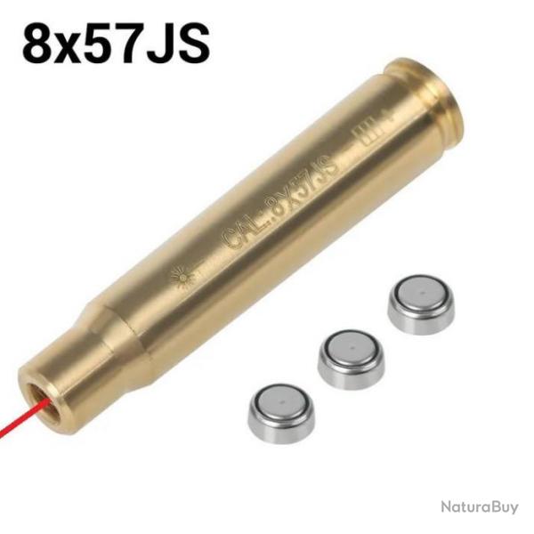 Cartouche laser de rglage calibre 8 x 57 JS