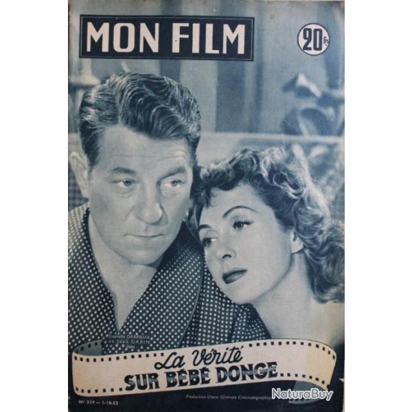 Revue Mon Film cin pour tous du 1 Octobre 1952