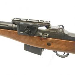 Montage de lunette réglementaire fusil M14 US army