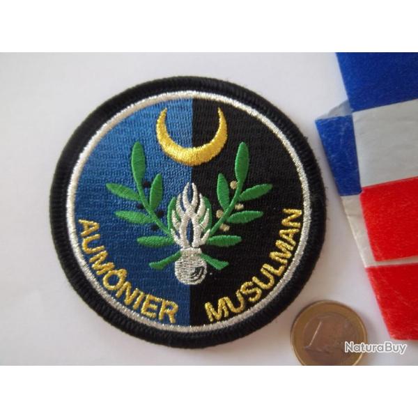 cusson militaire gendarmerie aumnier musulman insigne tissu