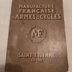 Catalogue manufrance année 1937