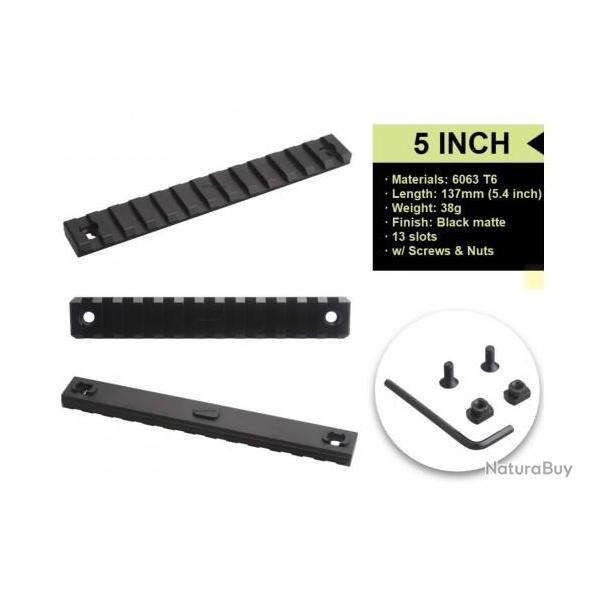 Rail tactique M Lok - - 5"