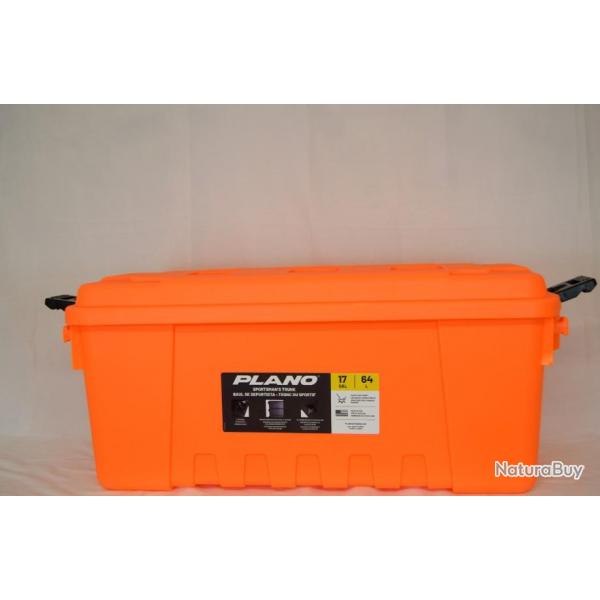 !! Promo 04/24 !! Caisse de rangement Plano 64L - orange 76 x 36 x 32 cm
