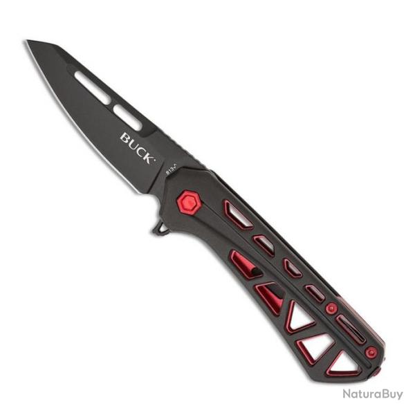 Couteau "Mini Trace Ops" lame noire, Couleur noir [Buck]