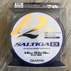 Daiwa Tresse Saltiga 12 Braid EX 300m 118lb (NEUVE)