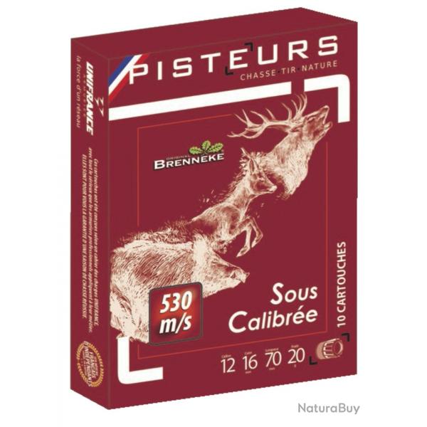 CAL 12/70 - BRENNEKE SOUS CALIBRE - PISTEURS