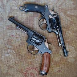 Lot Revolvers 7.5 suisse 1882...mod: 1 et 2