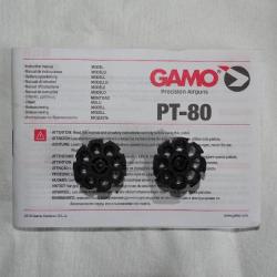 Barillets pour pistolet air comprimé GAMO PT 80 cal 177