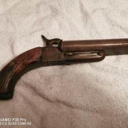 Pistolet double canon à broche pour restauration ou pièce