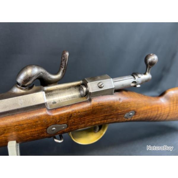 FUSIL CHASSEPOT 1858 calibre 11mm avec sabre-lance 1862 2eme srie photo