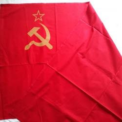 DRAPEAU URSS UNION SOVIETIQUE RUSSIE ARMEE ROUGE 1989