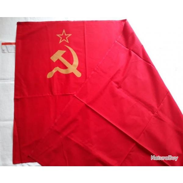 DRAPEAU URSS UNION SOVIETIQUE RUSSIE ARMEE ROUGE 1989