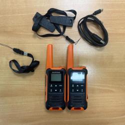 Talkie-walkie baofeng x2 longue portée 446 mhz 16 emplacement - 1 sans prix de réserve !!