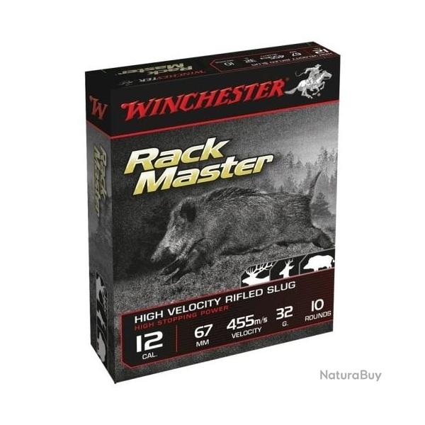 BALLE Winchester Slug Rackmaster Cal.16/67 28g par 10
