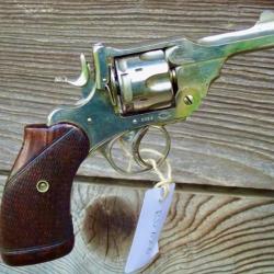 .38 Webley Mk III Revolver - 6 Coups - Canon 75mm  pas Colt Smith et Wesson- 1 Début - Sans Réserve