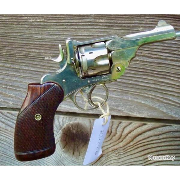 .38 Webley Mk III Revolver - 6 Coups - Canon 75mm  pas Colt Smith et Wesson- 1 Dbut - Sans Rserve