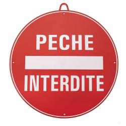 Panneau signalisation JANUEL - Pêche Interdite