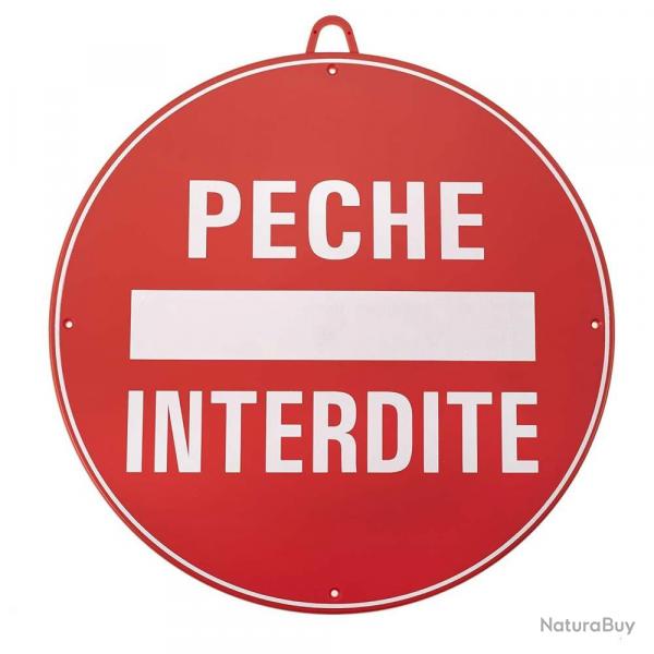 Panneau signalisation JANUEL - Pche Interdite