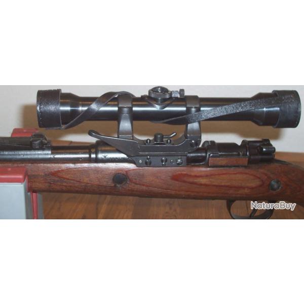 MONTAGE LATERAL K98 SNIPER et lunette ZIELVIER x4 ZF39