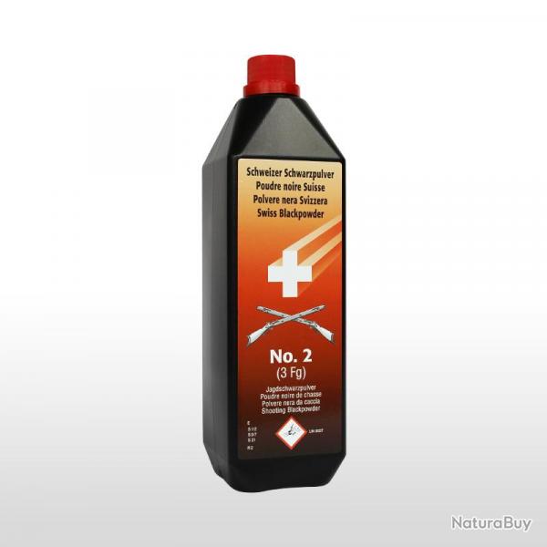 BIDON DE 1KG DE POUDRE NOIRE SUISSE N2