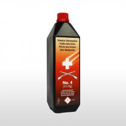 BIDON DE 1KG DE POUDRE NOIRE SUISSE N°4