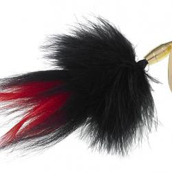 Cuillère PANTHER MARTIN Muskie Marabuck 20 GOLD BLACK RED