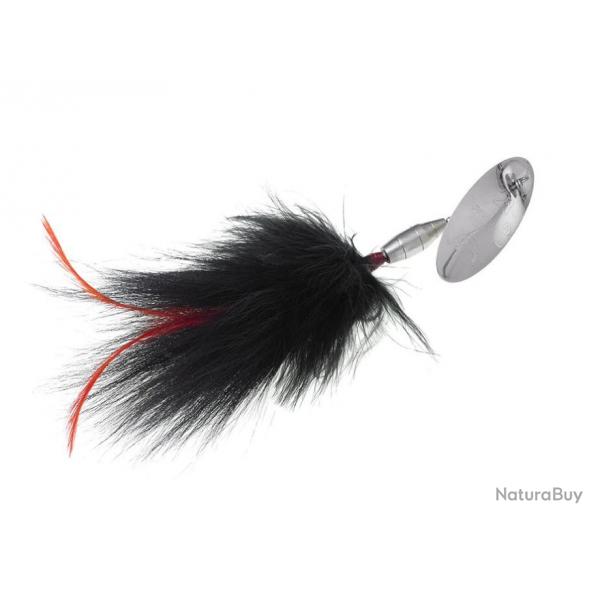 Cuillre PANTHER MARTIN Muskie Marabuck 20 SILVER RED BLACK