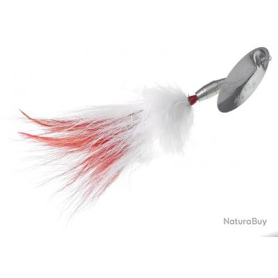 Cuillère PANTHER MARTIN Muskie Marabuck 28 SILVER WHITE RED