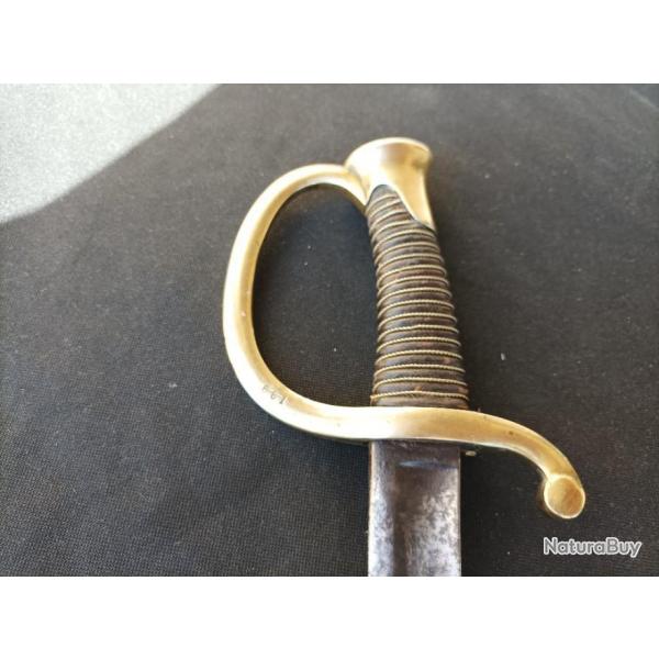 Sabre canonnier mont 1829