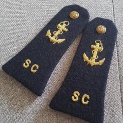 Épaulettes officier Marine Nationale