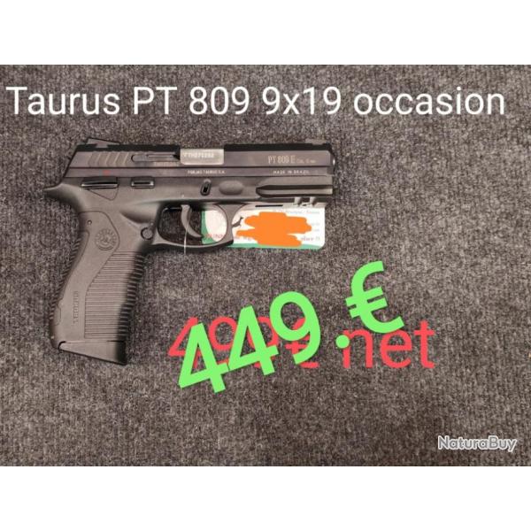 Taurus PT809 E  9x19 occasion de 2020