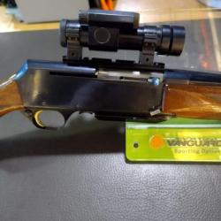 Carabine semi-automatique browning bar 2 avec point rouge aimpoint 5000 calibre 270 win