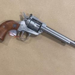 revolver RUGER New model Single Six calibre 22 LR. inox 6"