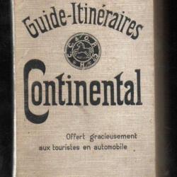 guide itinéraires continental édition 1904