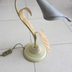Lampe de chevet Favero fer forgé 1990
