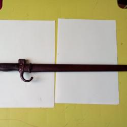 Baïonnette française Berthier pour mousqueton 1892