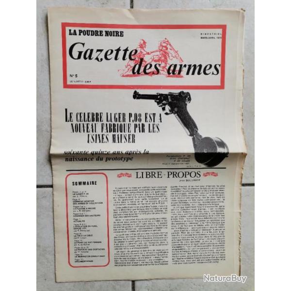 Ouvrage La Gazette des Armes no 5