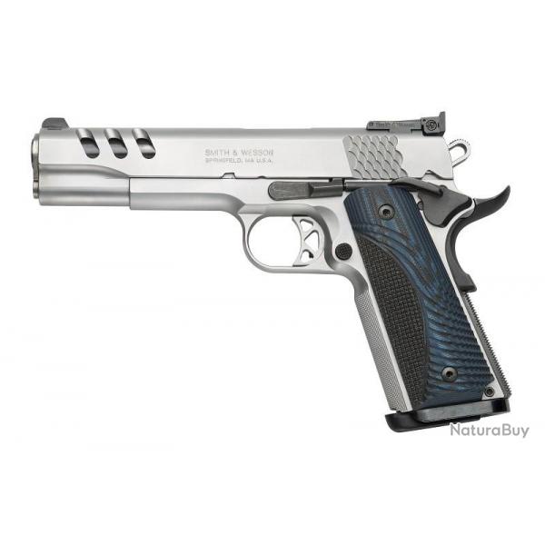 Pistolet S&W 1911 PC Custom Bleu Cal.45ACP