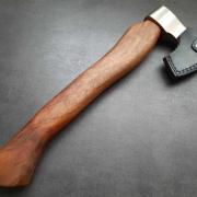 Petite hache Viking avec bandes de cuir | La boutique médiévale