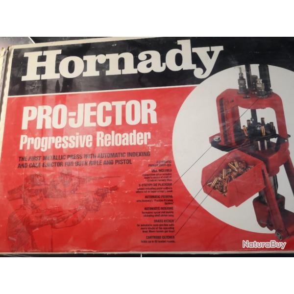 Presse  Hornady Pro-jector progressive reloader complte