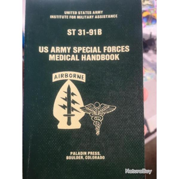 Vends manuels de formation de l'arme amricaine