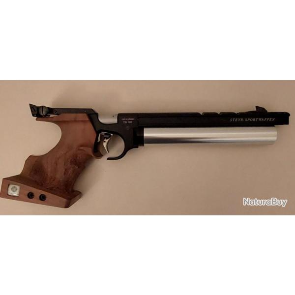 Vends pistolet  air comprim STEYR LP10 droitier - Poigne taille L