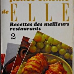 100 fiches cuisine de ELLE : Recettes des meilleurs restaurants Tome 2
