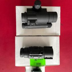Kit PPOINT ROUGE COMP M4H et magnifier 3X AIMPOINT avec montage