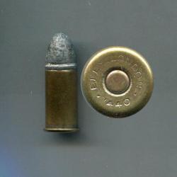 .440 Nagant Argentin - Rare calibre du XIXe siècle - marquage : ELEY LONDON 440