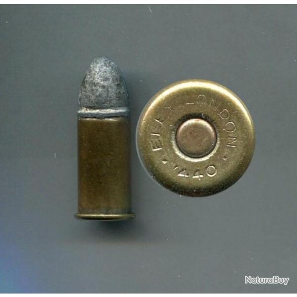 .440 Nagant Argentin - Rare calibre du XIXe sicle - marquage : ELEY LONDON 440